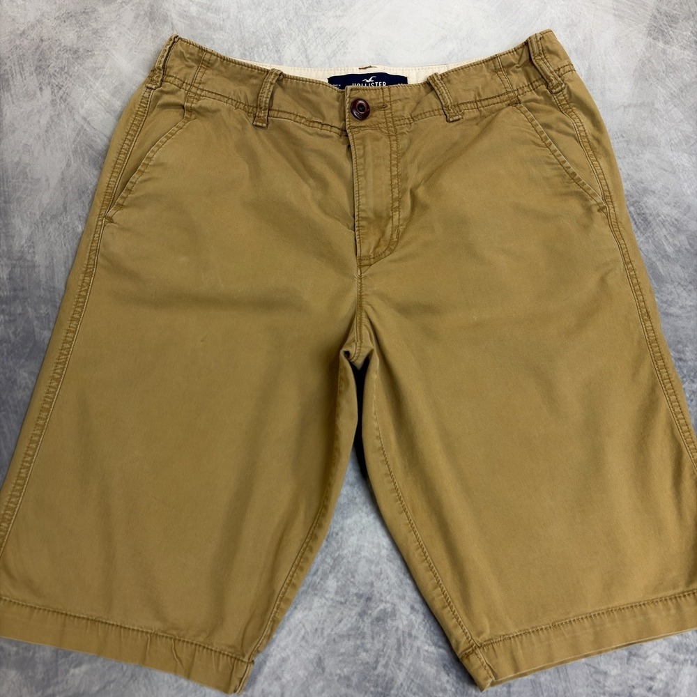 Hollister Cali Longboard Shorts Mens 30 Khaki Epic Flex Chino 11 In